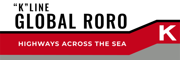 link to "“K” LINE GLOBAL RORO SERVICE" web site.