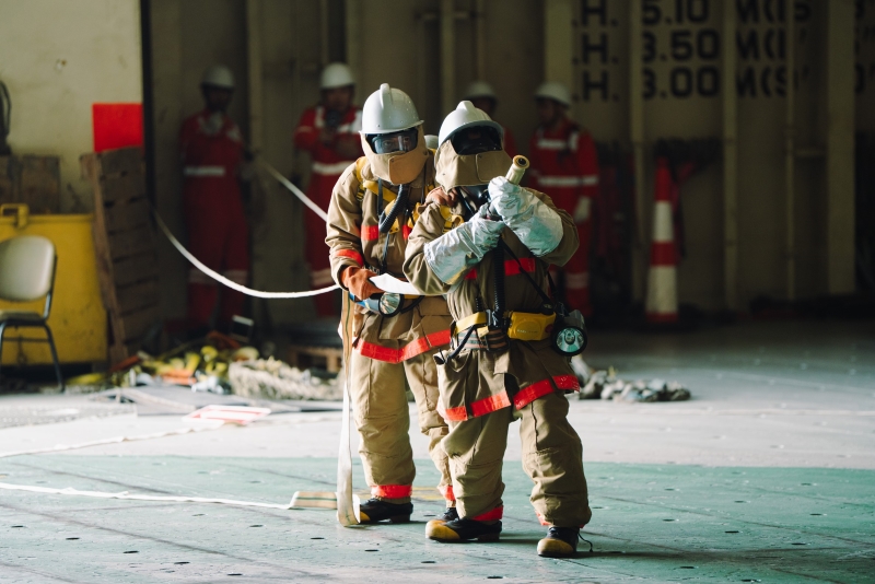 Photos from the drill