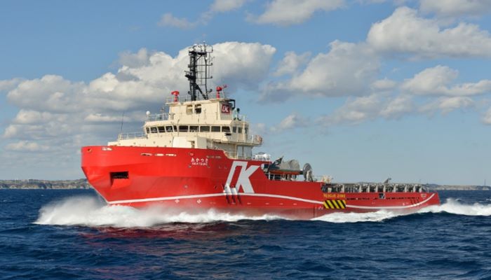 Anchor Handling Tug Supply Vessel operated by “K” Line Group