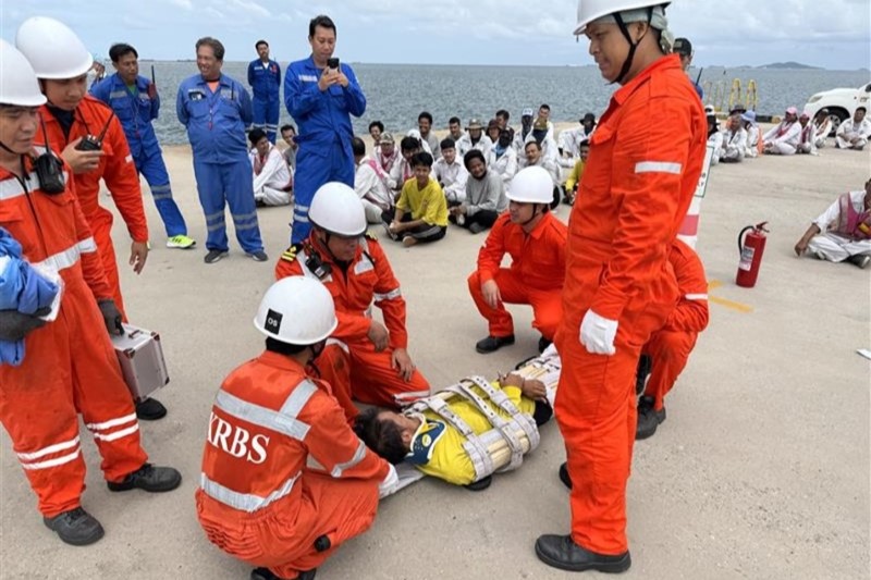 Photos from the drill