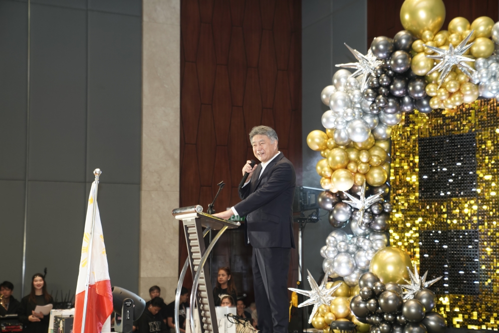 Scenes from the ceremony