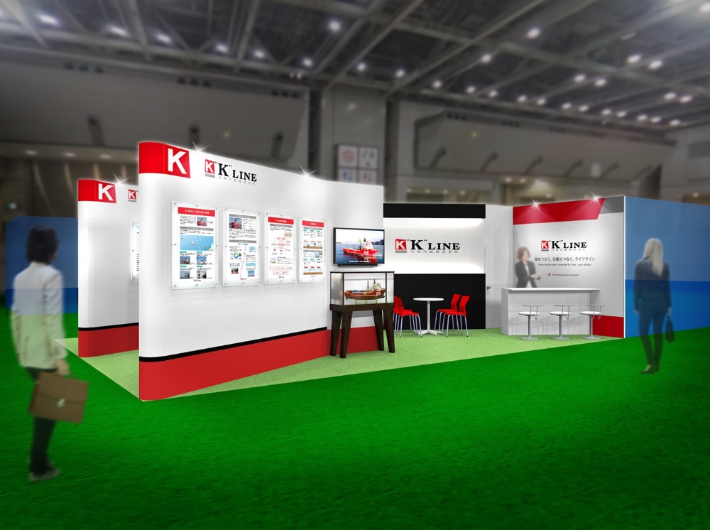 “K” LINE's booth