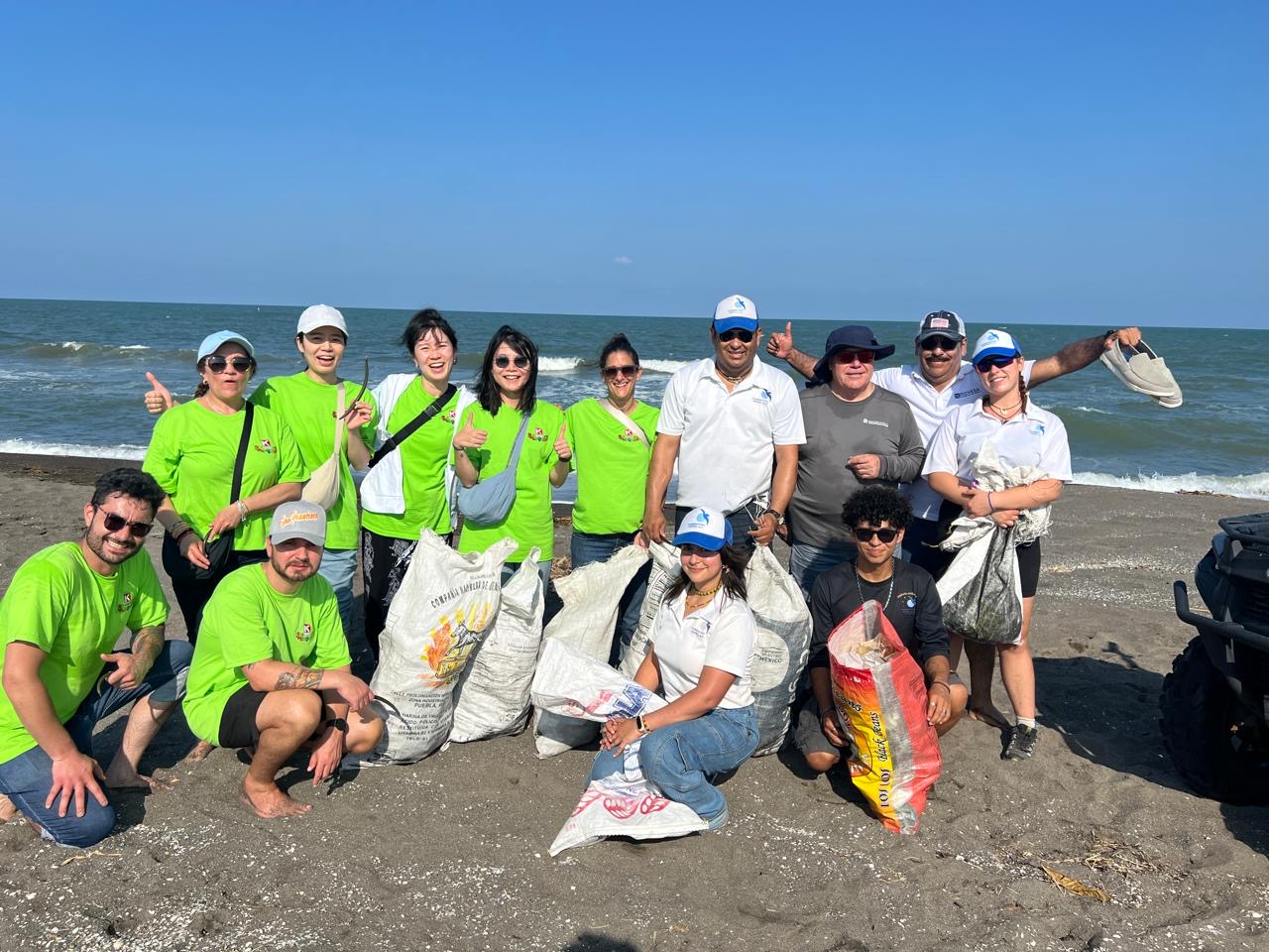  Beach Clean-up activity (Mexico)