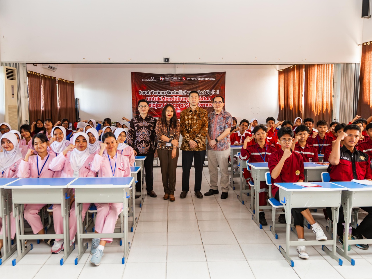 Donation of Digital Devices to NGO (Benihbaik.com) （Indonesia）
