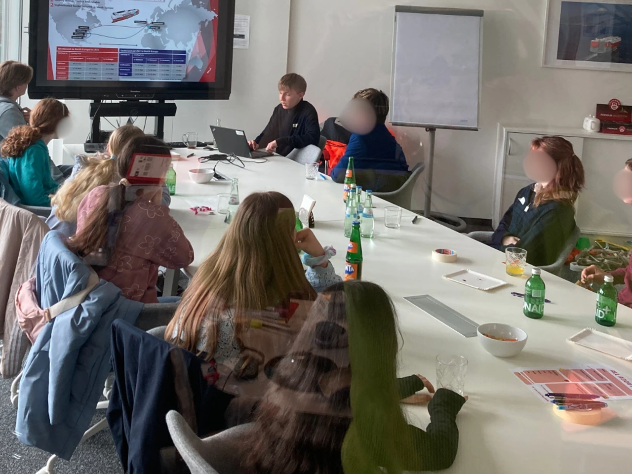 Offering career education program for girls (Germany)
