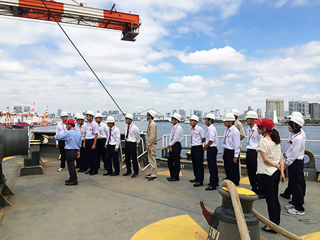 A tour on board