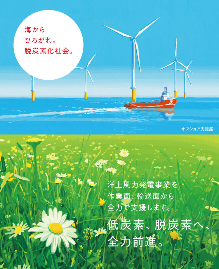 トップ画像、液化CO2輸送船、CO2削減に国境はない。世界初の挑戦に船で貢献