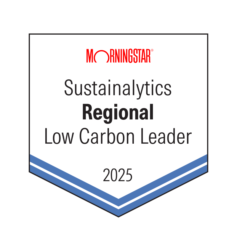 Low Carbon Leader Regional Top Rated Badge