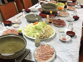 船内の食事